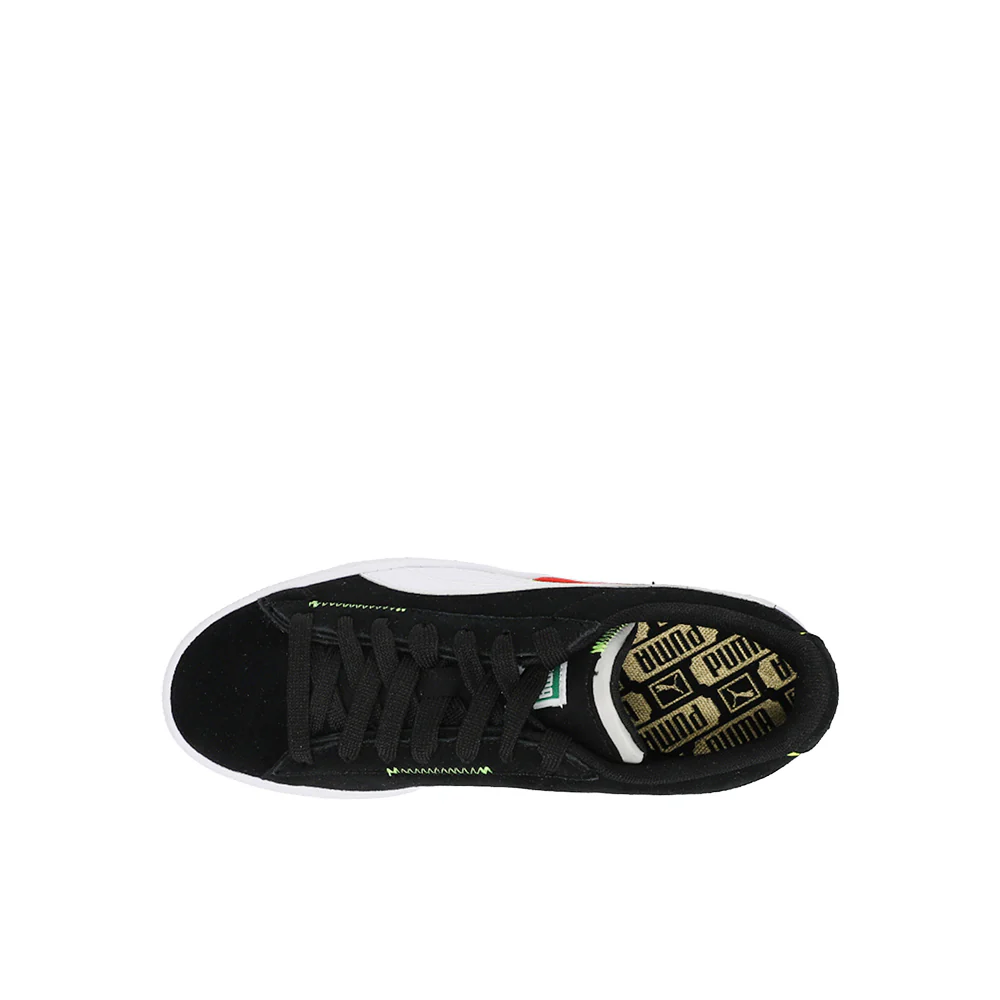 Suede Displaced Lace Up Sneakers (Big Kid) - Image 4