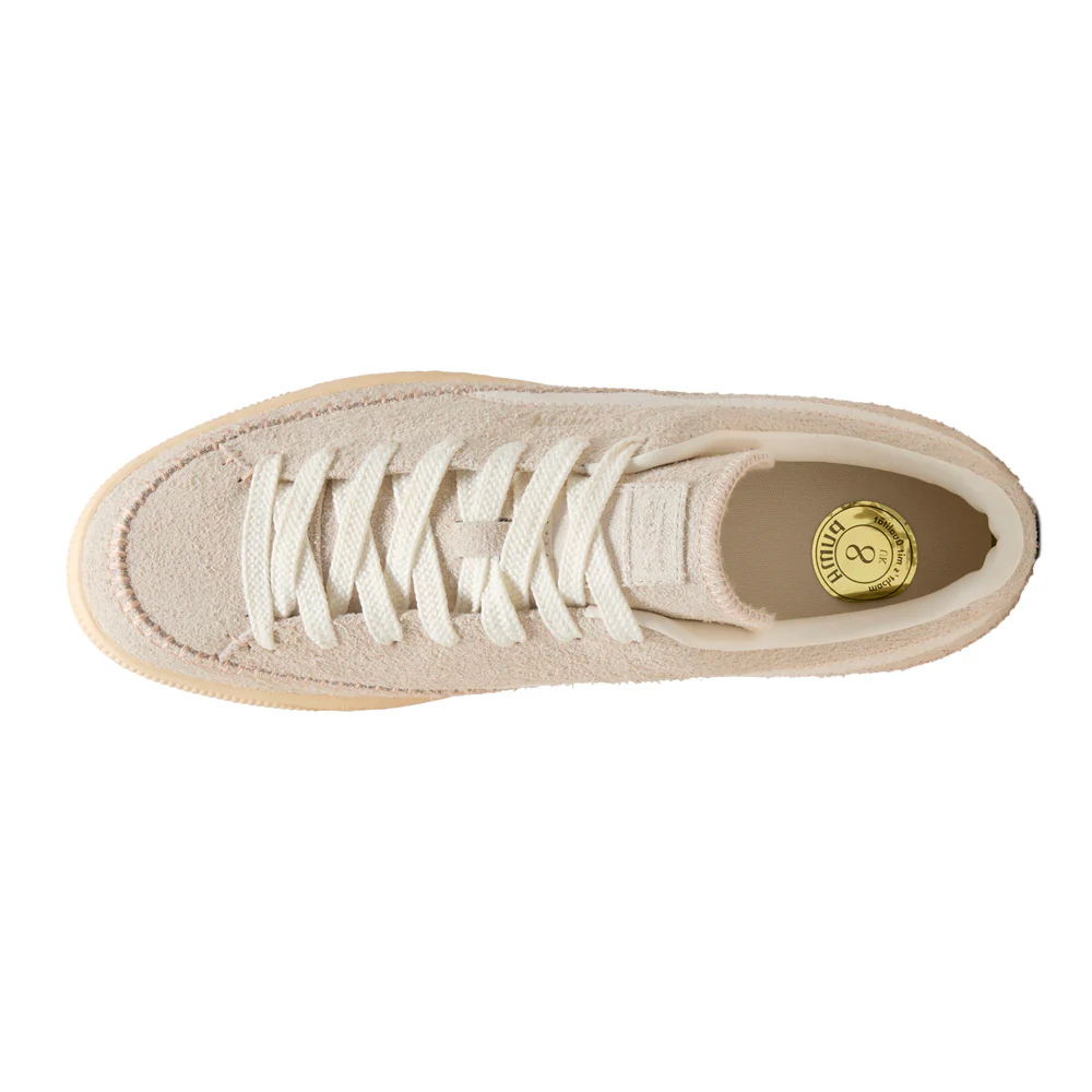 Suede Moccasin Lace Up Sneakers - Image 4