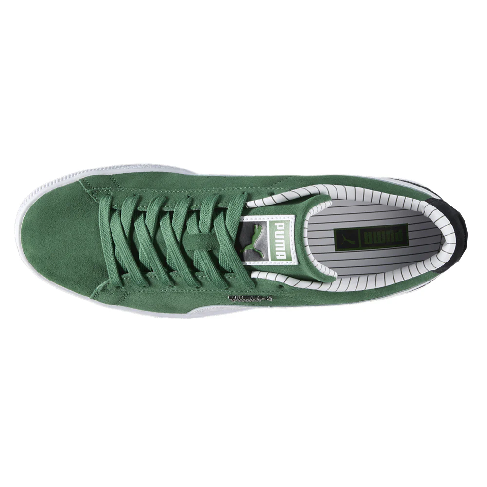 Suede Pinstripe Sports Club Lace Up Sneakers - Image 4