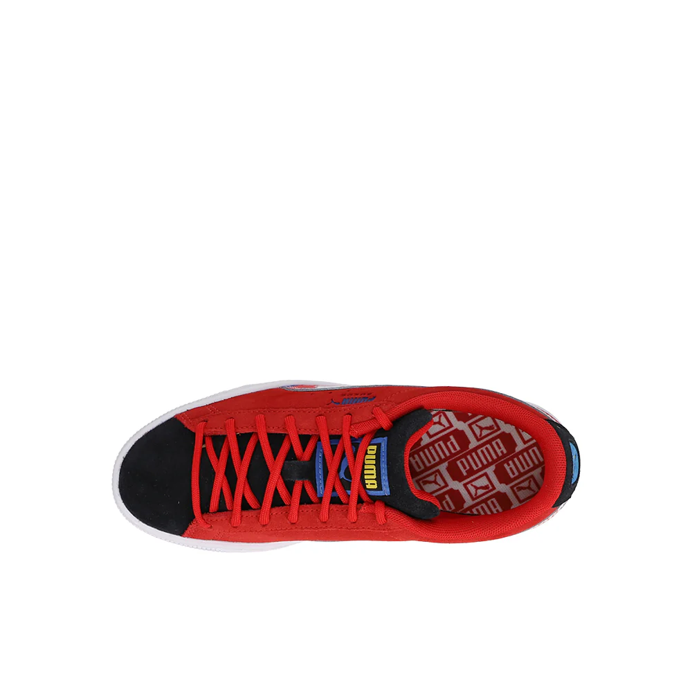 Suede Splash Lace Up Sneakers (Big Kid) - Image 4