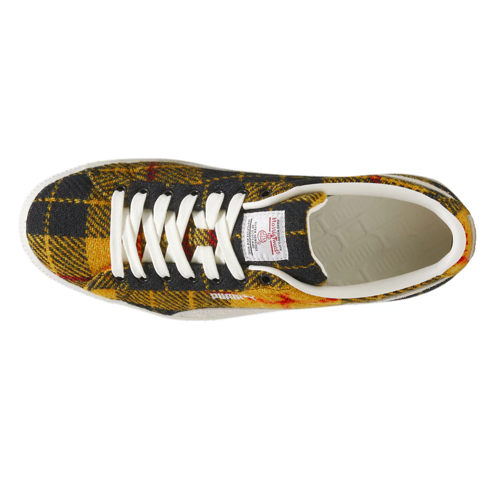 Suede VTG Harris Tweed Lace Up Sneakers - Image 4