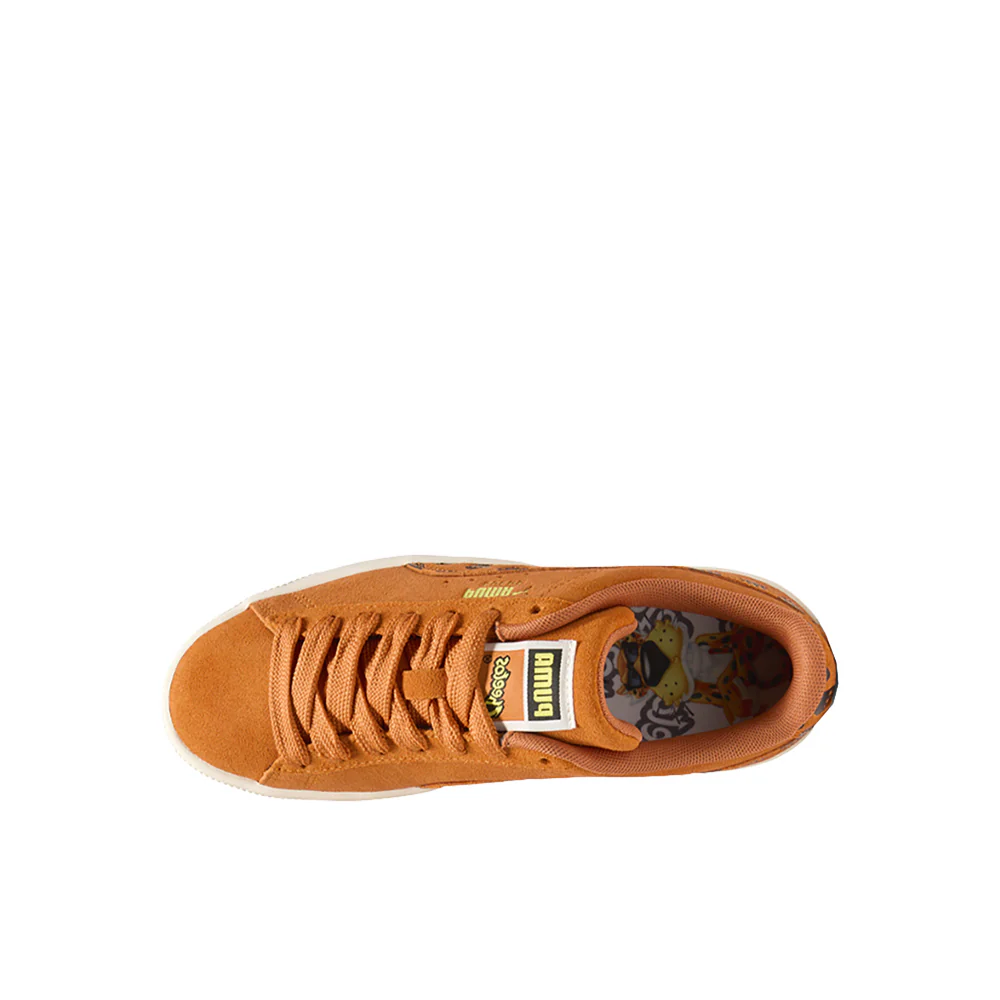 Suede x Cheetah Lace Up Sneakers (Big Kid) - Image 4