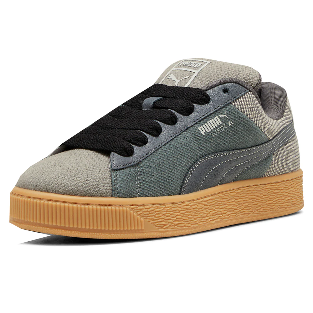 Suede XL Denim Lace Up Sneakers - Image 2