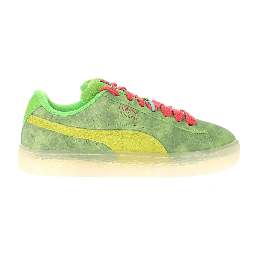 Suede XL Ghostbusters Slimer Lace Up Sneakers