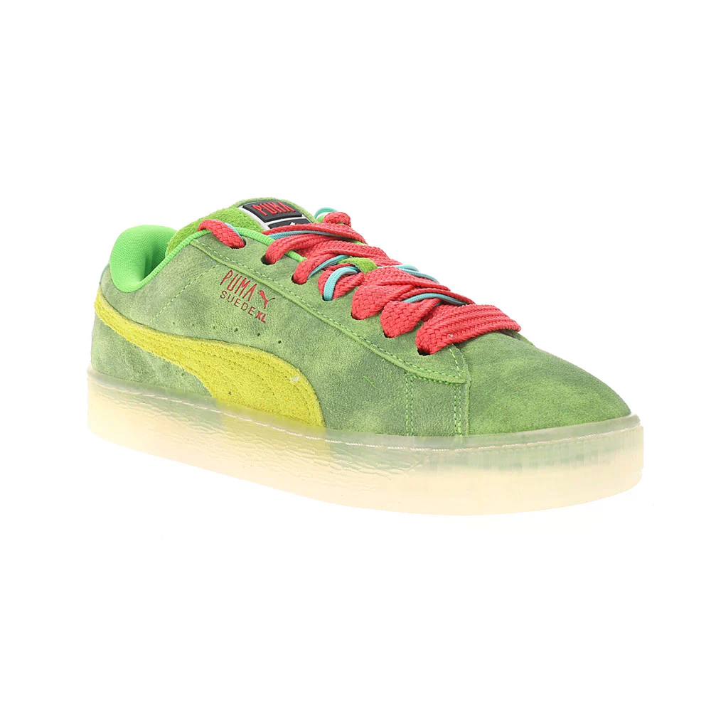 Suede XL Ghostbusters Slimer Lace Up Sneakers - Image 2