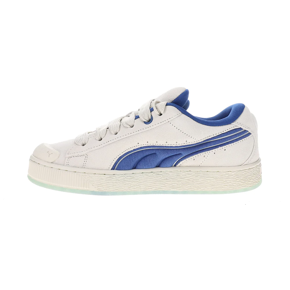 Suede XL Ghostbusters Stay Puft Marshmallow Man Lace Up Sneakers - Image 3