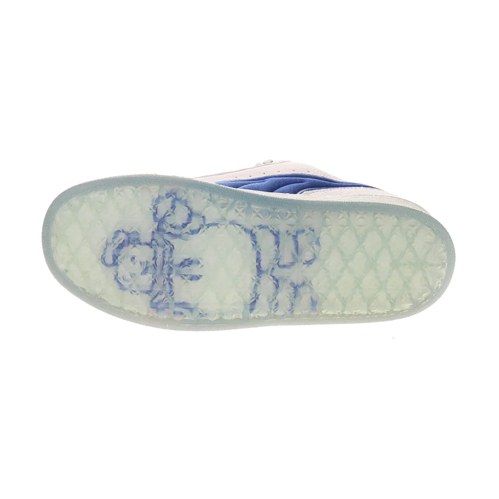 Suede XL Ghostbusters Stay Puft Marshmallow Man Lace Up Sneakers - Image 5