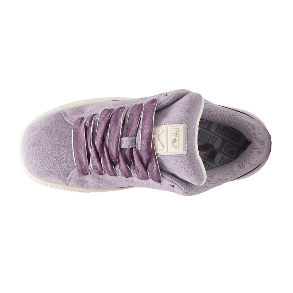 Suede XL Goddess Lace Up Sneakers - Image 4