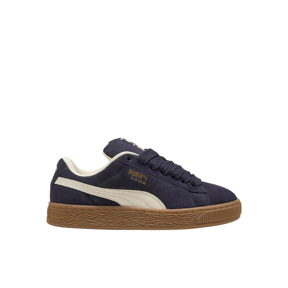 Suede XL Lace Up Sneakers (Big Kid)