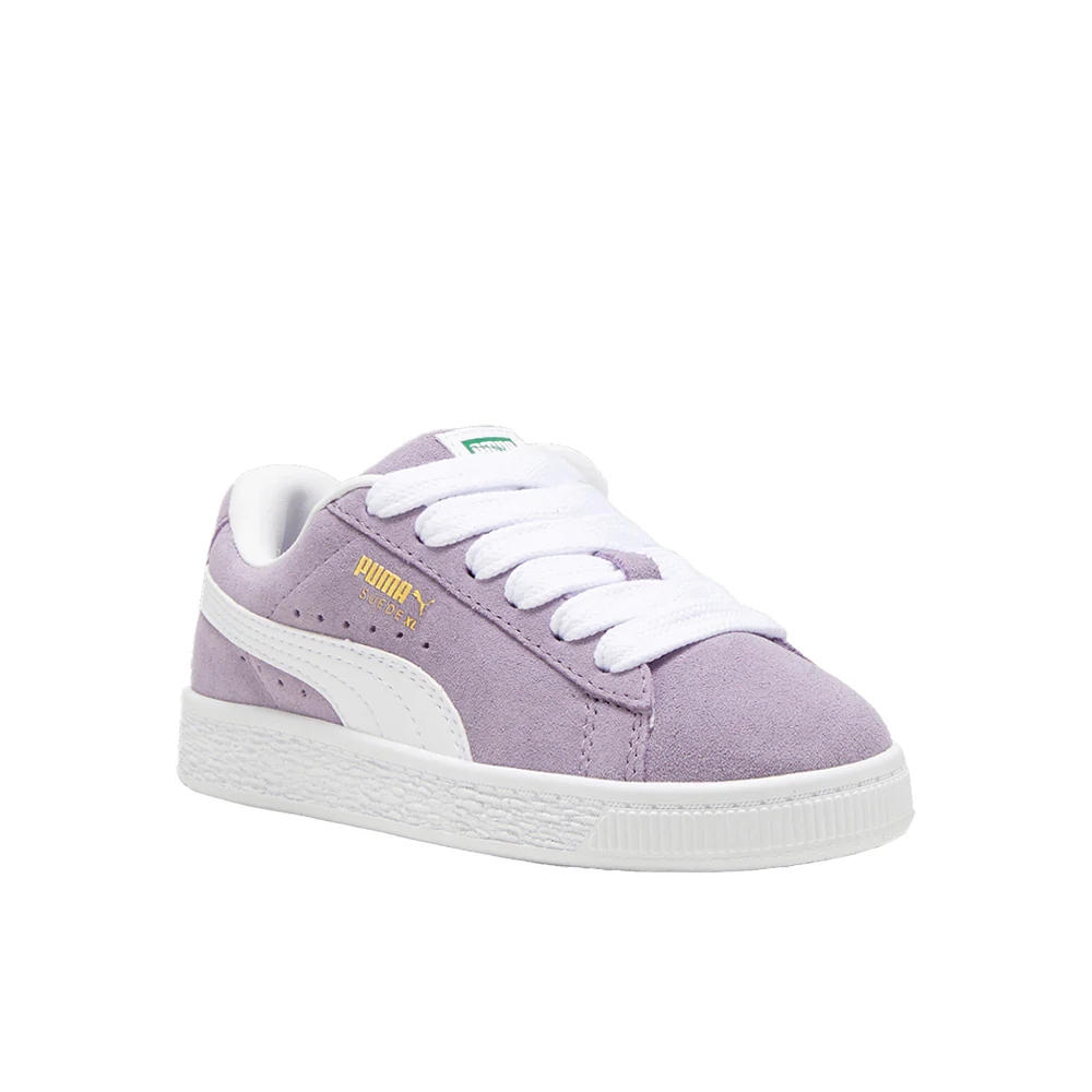 Suede XL Lace Up Sneakers (Little Kids) - Image 2