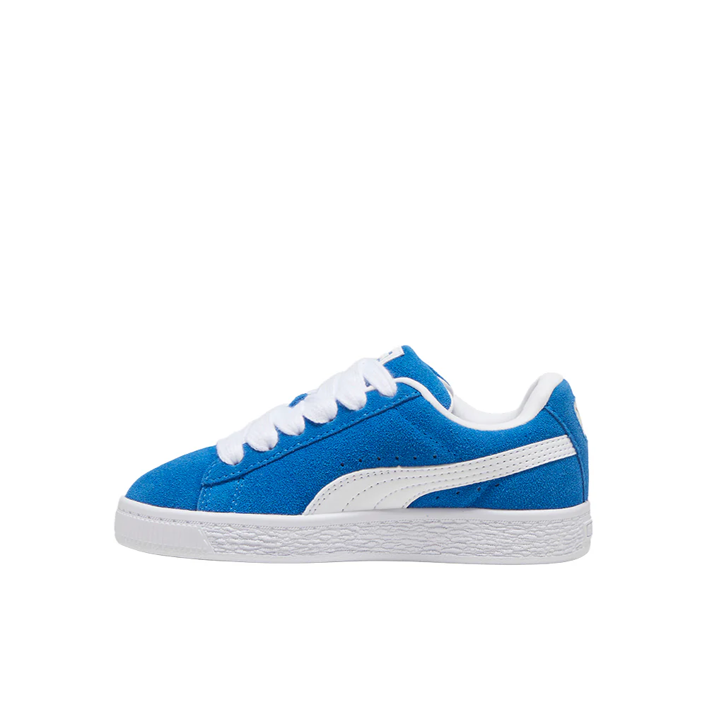 Suede XL Lace Up Sneakers (Little Kids) - Image 3