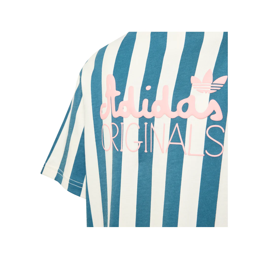 Summer Glow Striped T-Shirt Dress (Toddler-Little Kid) - Image 5