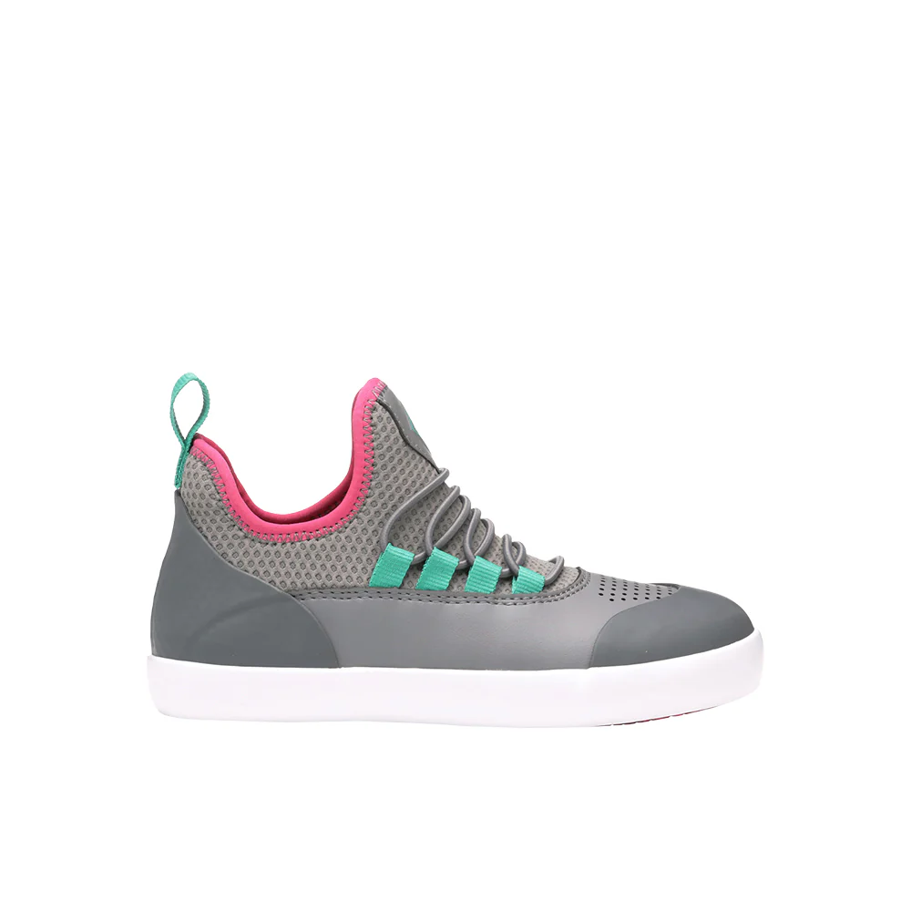 Summer Solstice Bungee Perforated Lace Up Sneakers (Little Kid-Big Kid)