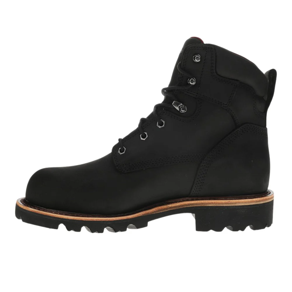 Super DNA 6 Inch Waterproof Steel Toe Lace Up Work Boots - Image 3