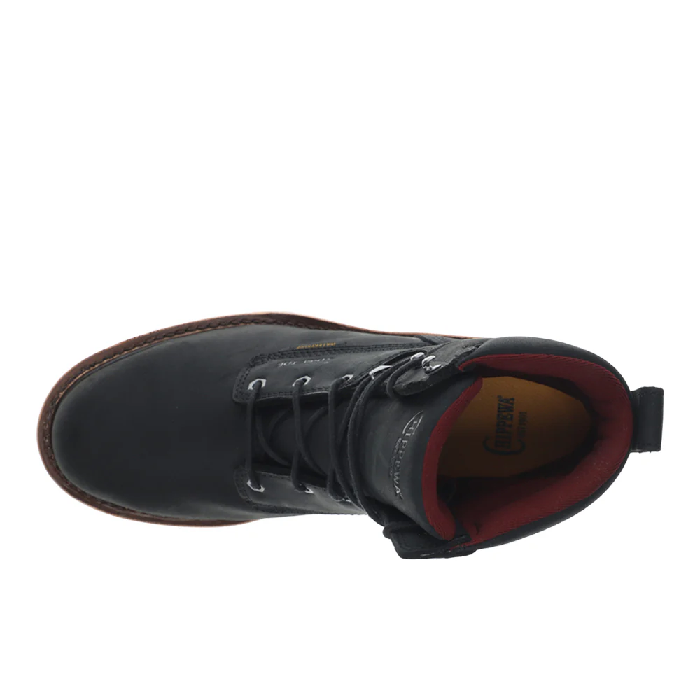 Super DNA 6 Inch Waterproof Steel Toe Lace Up Work Boots - Image 4