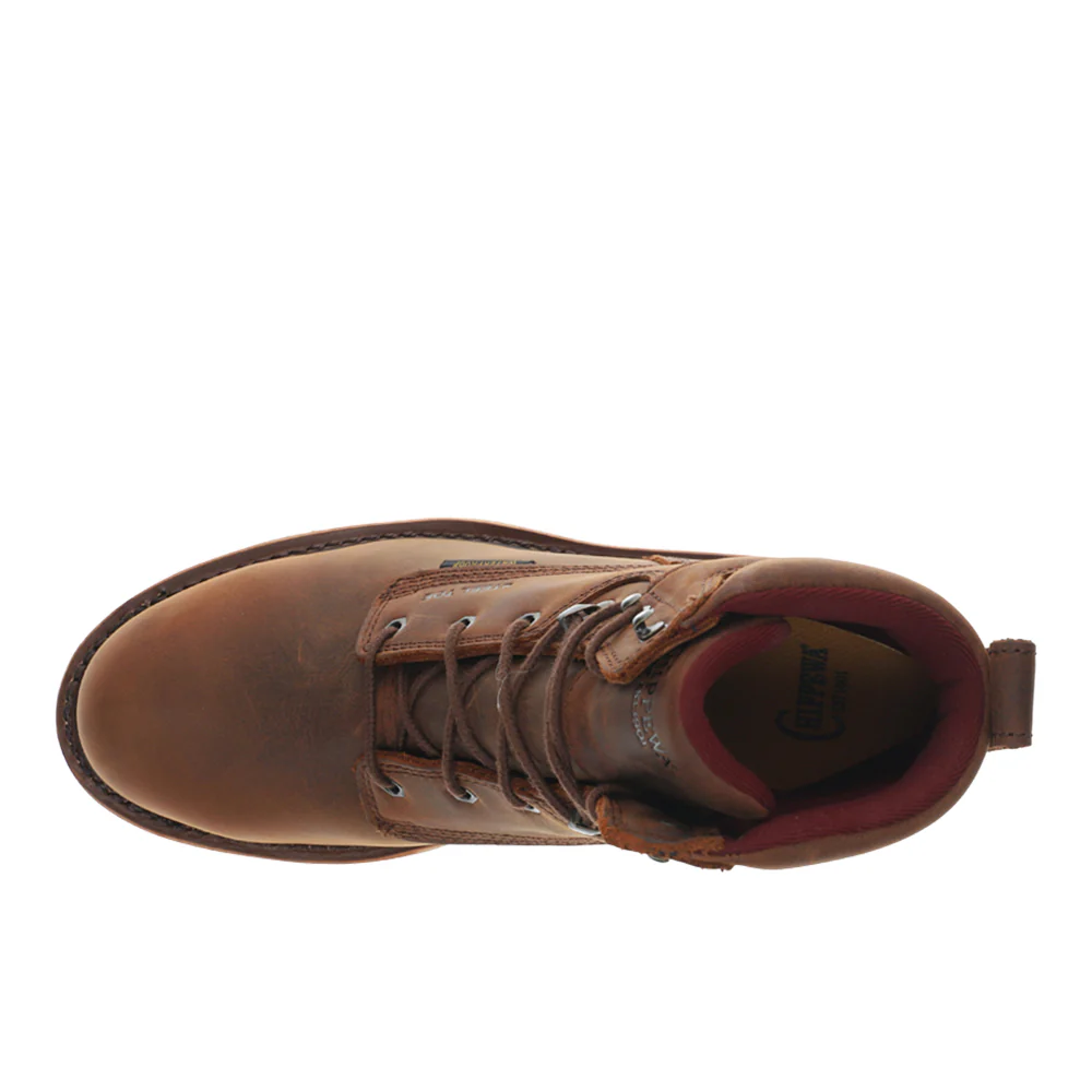 Super DNA 6 Inch Waterproof Steel Toe Lace Up Work Boots - Image 4