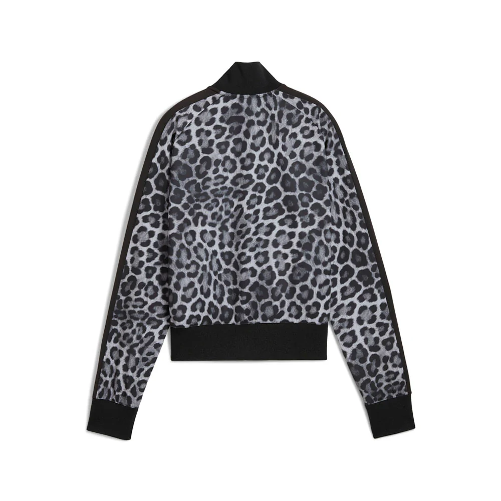 T7 Leo Luxe Graphic Short Full Zip Track Jacket