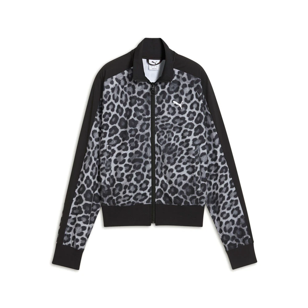 T7 Leo Luxe Graphic Short Full Zip Track Jacket - Image 2