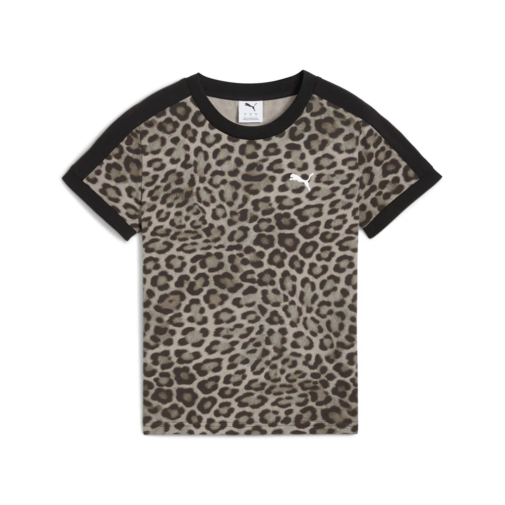 T7 Leo Luxe Graphic Slim Crew Neck Short Sleeve T-Shirt