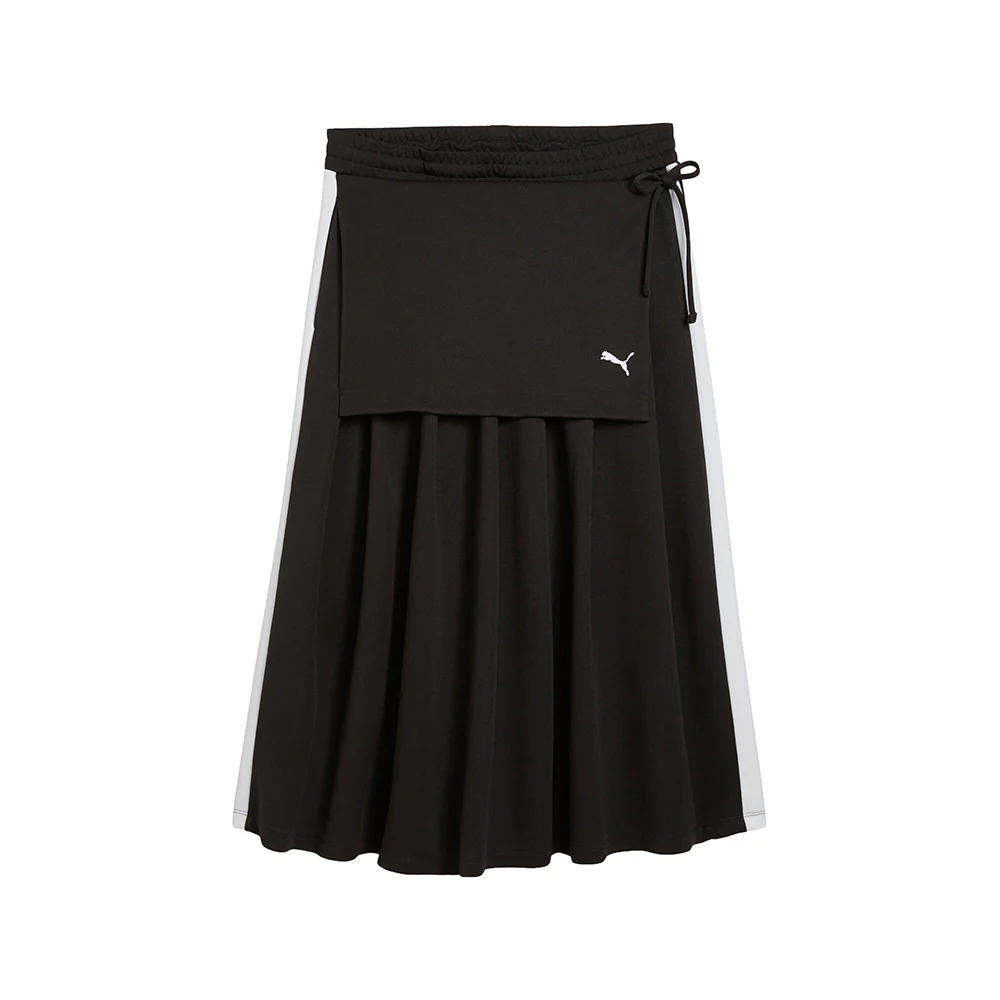 T7 Midi Pleated Skirt