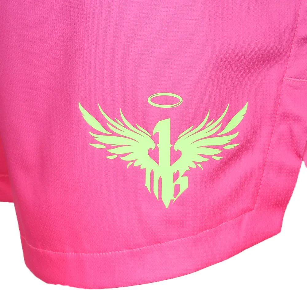 Team Melo Game Inverse Toxic Basketball Shorts - Image 5