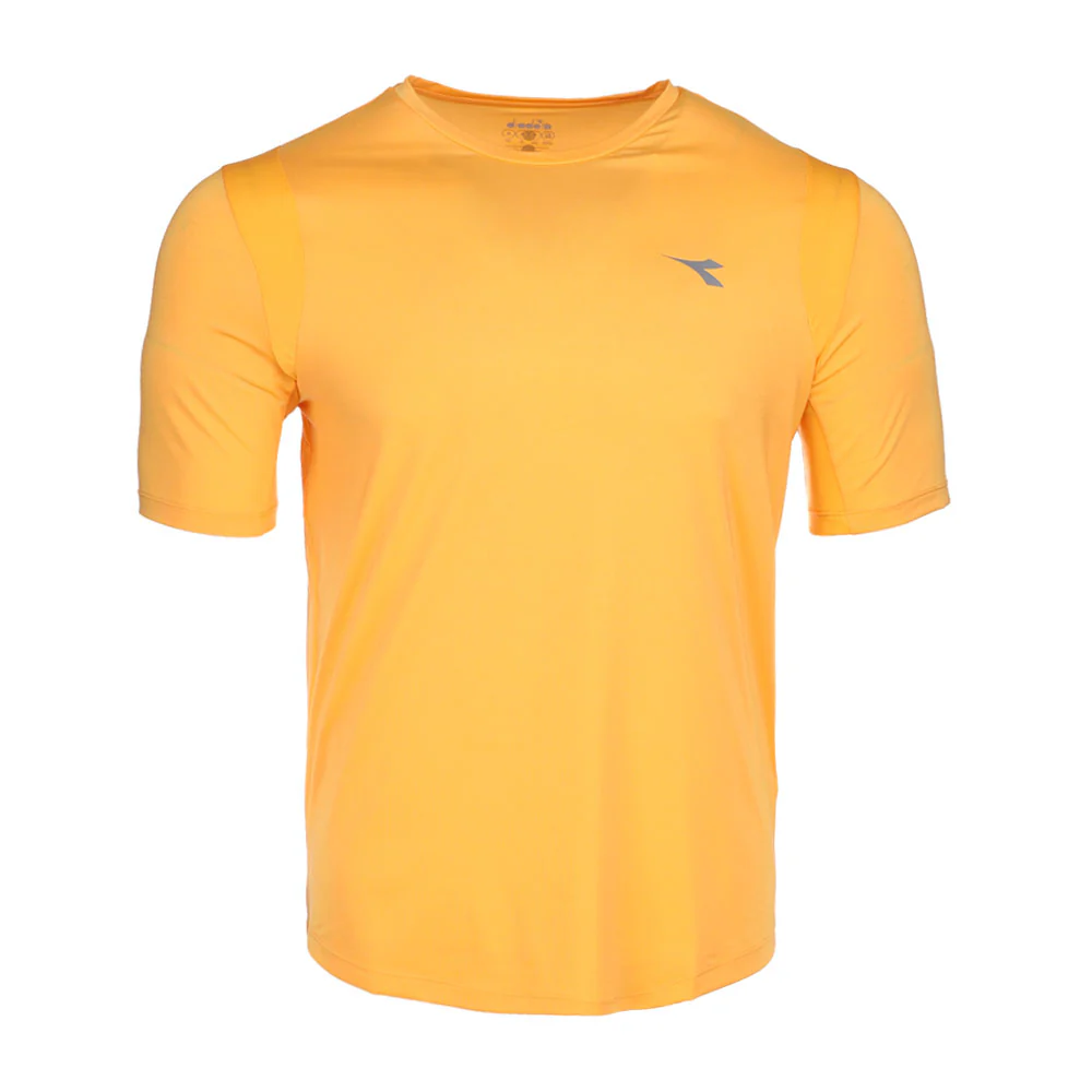 Tech Run Crew Co Crew Neck Short Sleeve Athletic T-Shirt