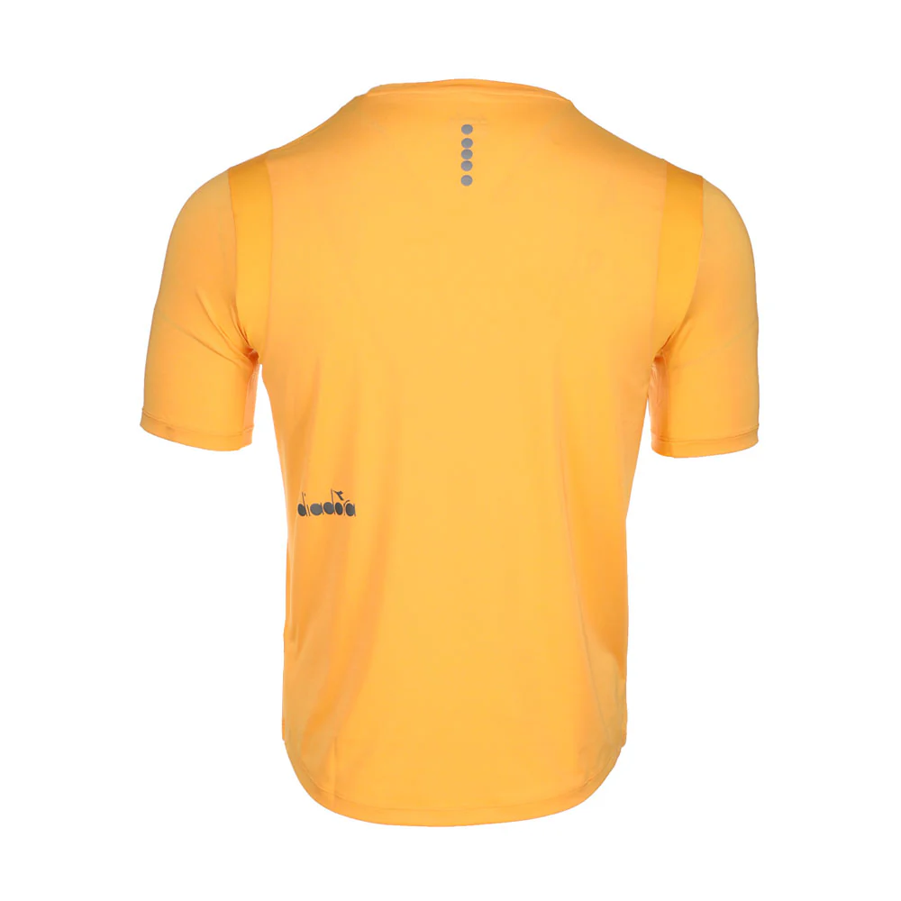 Tech Run Crew Co Crew Neck Short Sleeve Athletic T-Shirt - Image 2