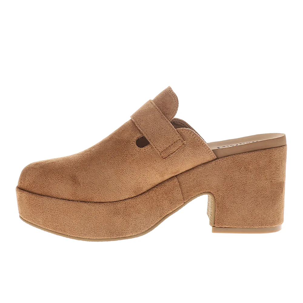 Tell Me More Block Heel Platform Clogs - Image 3