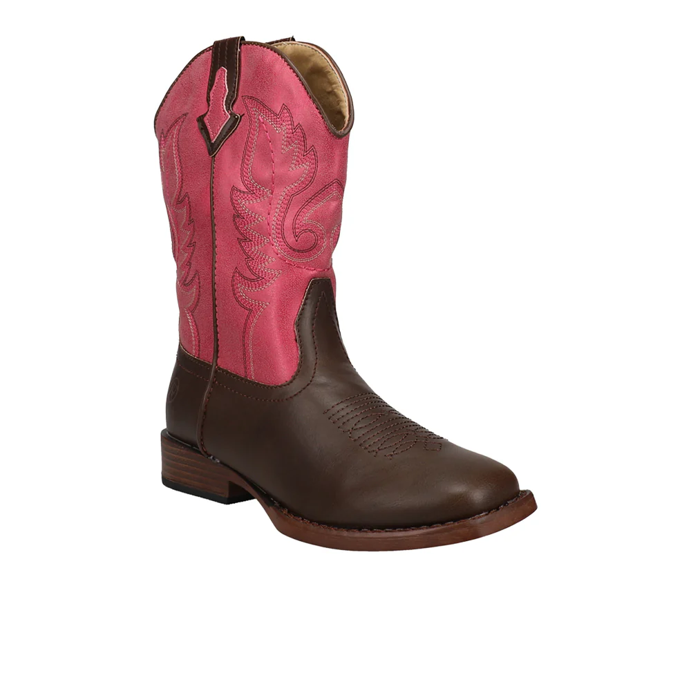 Texsis Square Toe Cowboy Boots (Little Kid-Big Kid) - Image 2