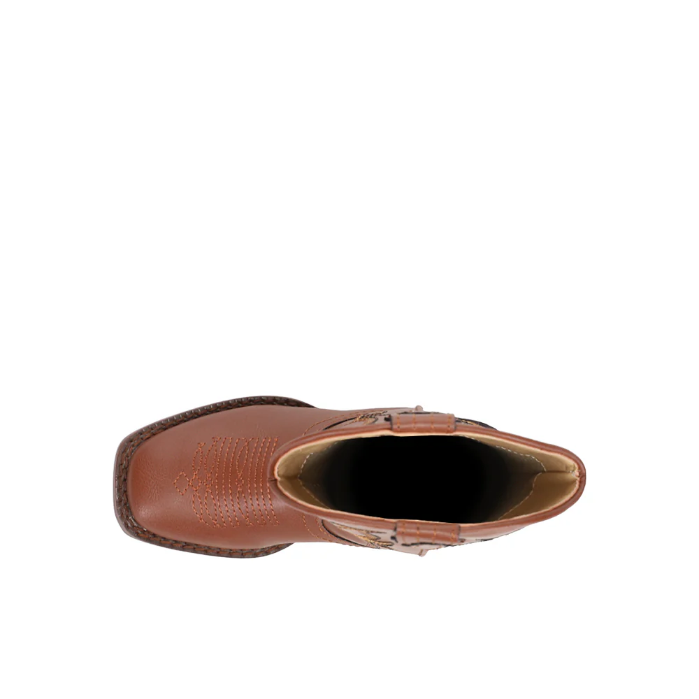 Texson Square Toe Cowboy Boots (Little Kid) - Image 4