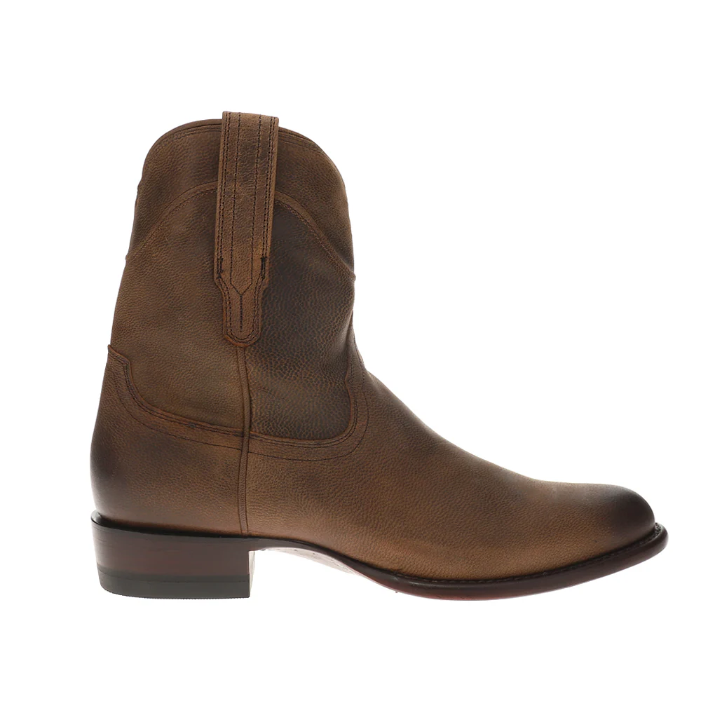 The Dean Round Toe Zippered Cowboy Boots