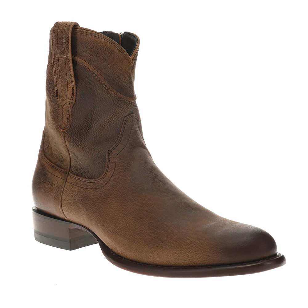The Dean Round Toe Zippered Cowboy Boots - Image 2