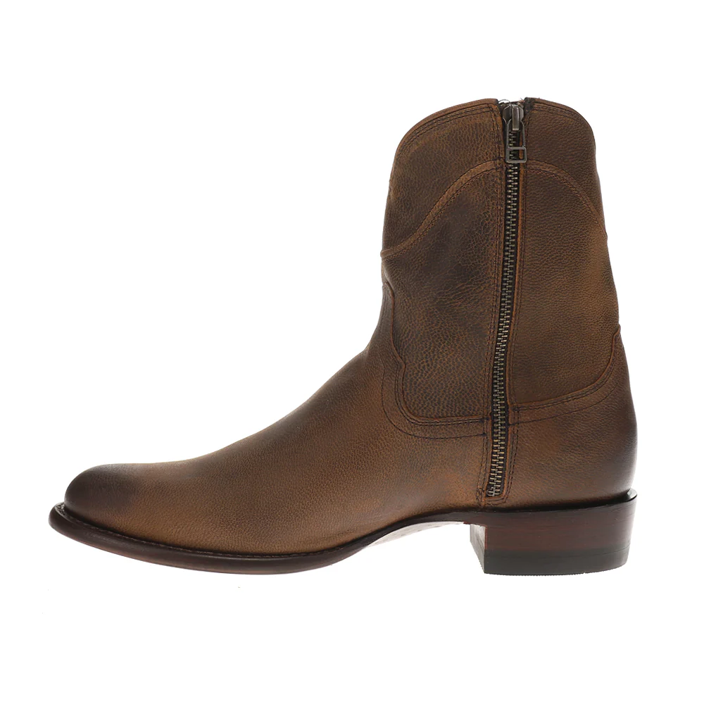 The Dean Round Toe Zippered Cowboy Boots - Image 3