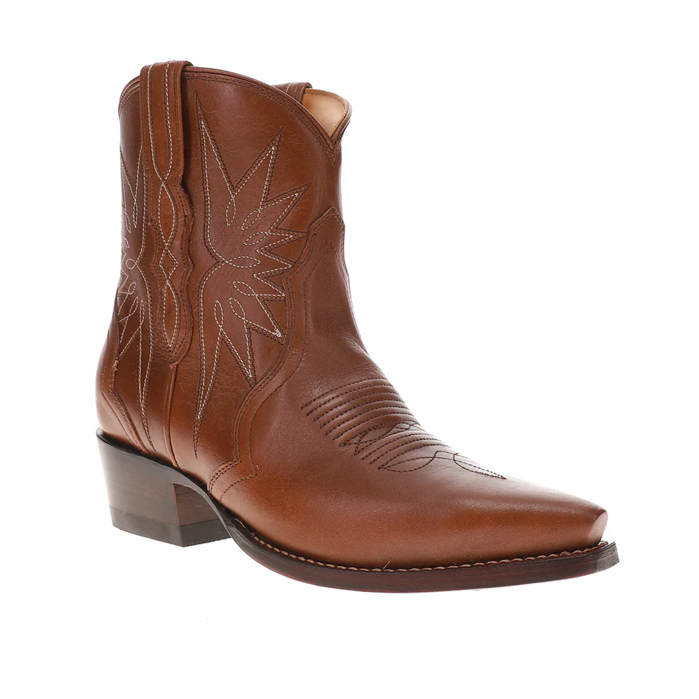 The Lynn Snip Toe Cowboy Booties - Image 2