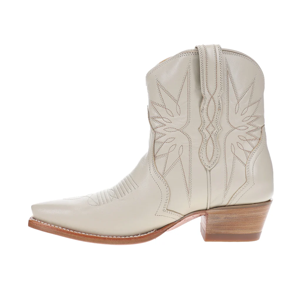 The Lynn Snip Toe Cowboy Booties - Image 3