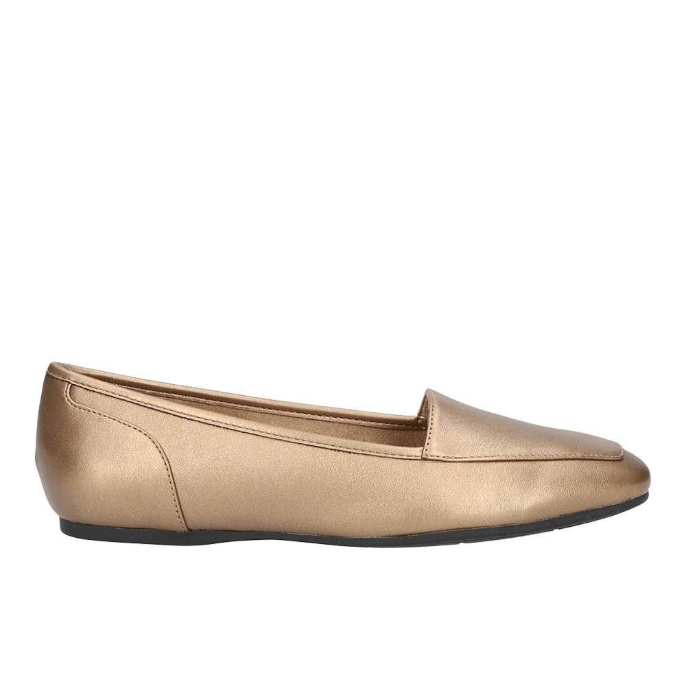 Thrill Metallic Slip On Flats