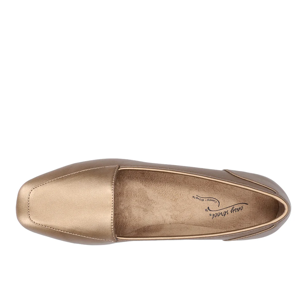 Thrill Metallic Slip On Flats - Image 4