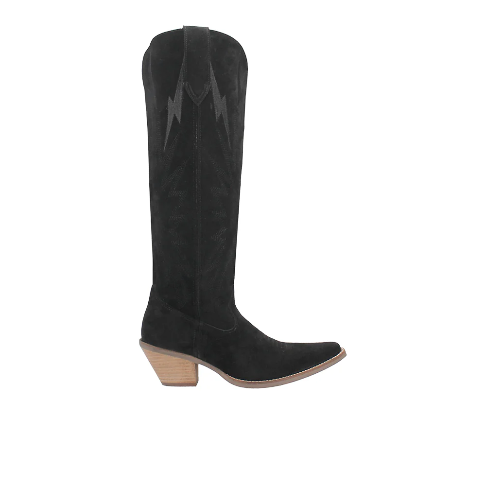 Thunder Road Embroidered Snip Toe Cowboy Boots