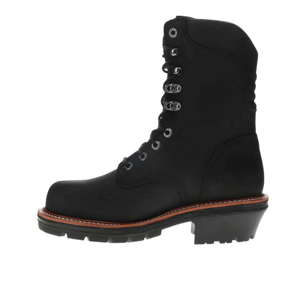 Thunderstruck 9 Inch Waterproof Nano Composite Toe Logger Work Boots - Image 3