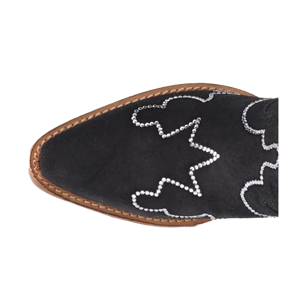 Tiny Pony Suede Leather Booties - Image 4