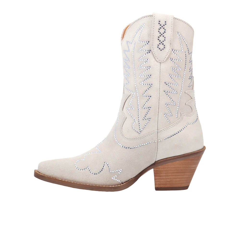 Tiny Pony Suede Leather Booties - Image 3