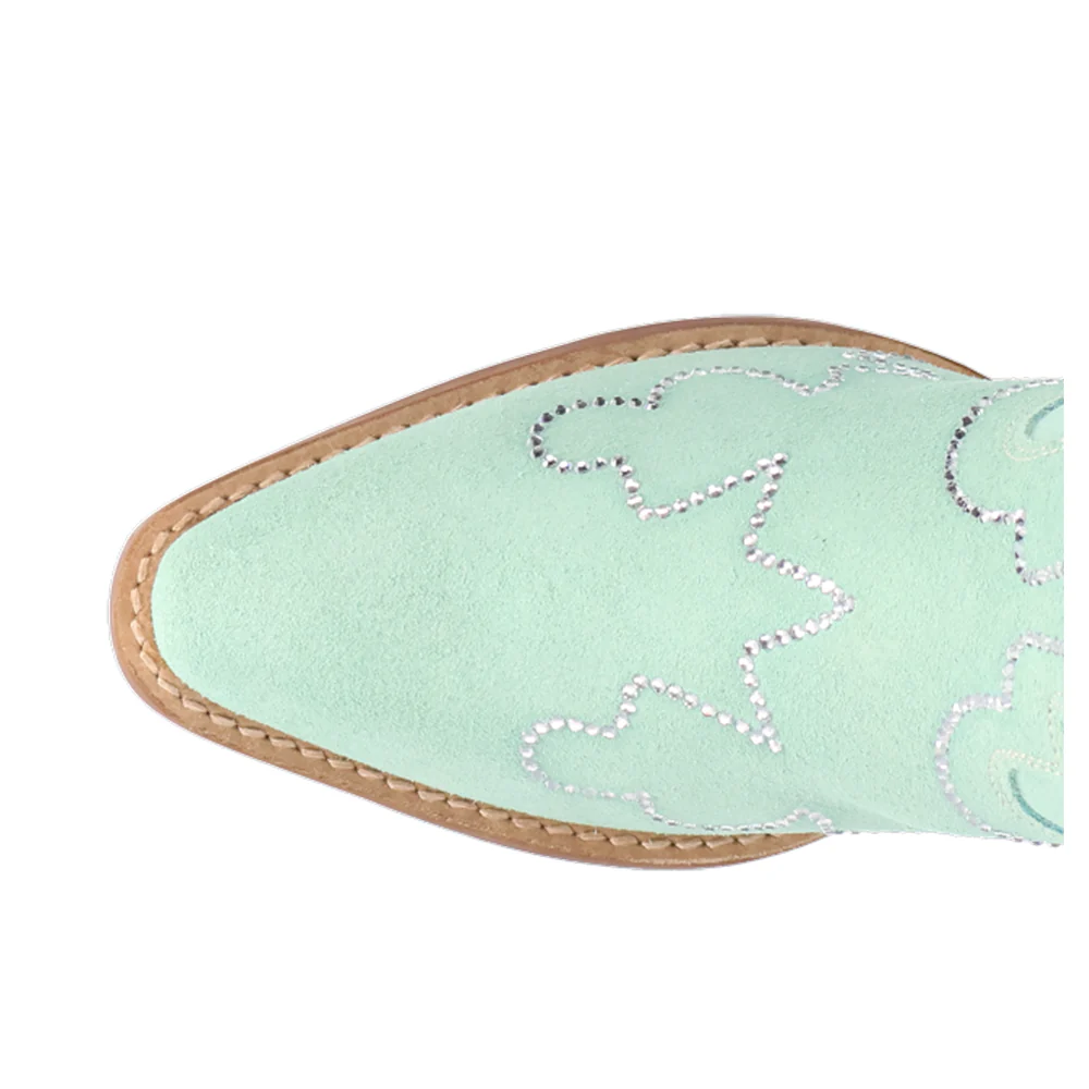Tiny Pony Suede Leather Booties - Image 4