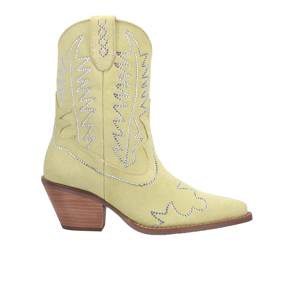 Tiny Pony Suede Leather Booties