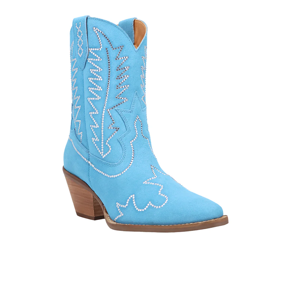 Tiny Pony Suede Leather Booties - Image 2