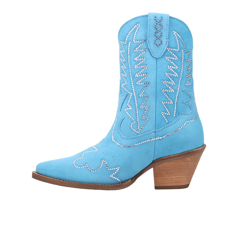Tiny Pony Suede Leather Booties - Image 3