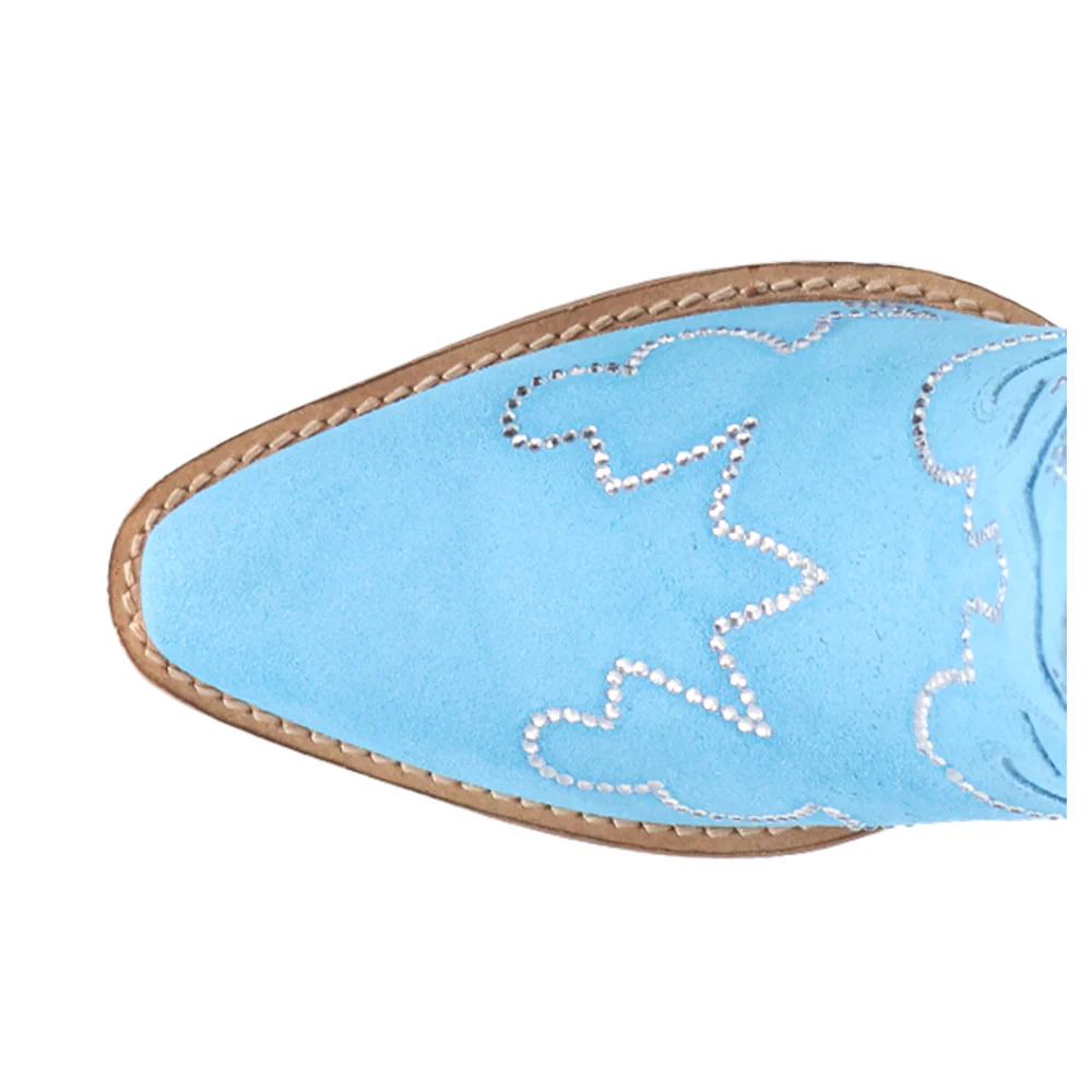 Tiny Pony Suede Leather Booties - Image 4