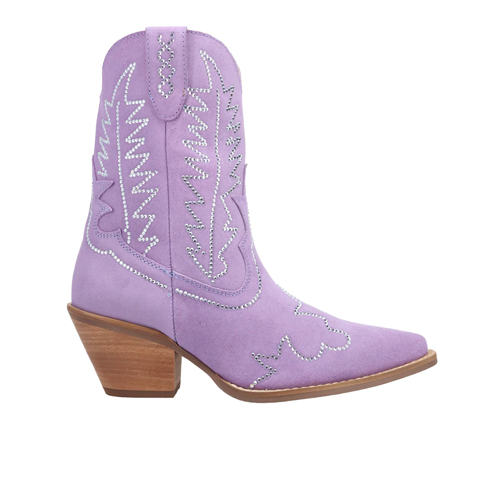 Tiny Pony Suede Leather Booties