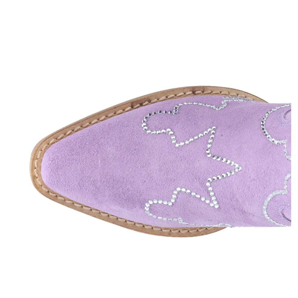 Tiny Pony Suede Leather Booties - Image 4