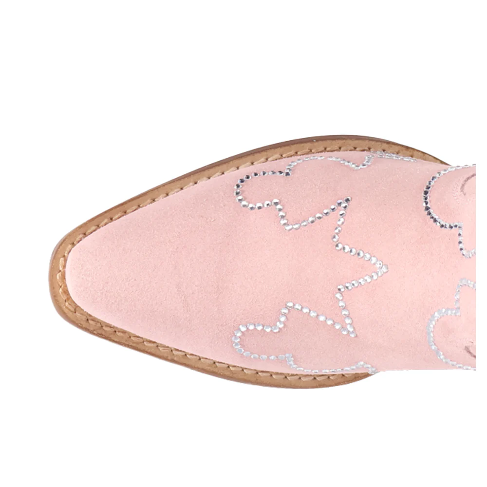 Tiny Pony Suede Leather Booties - Image 4