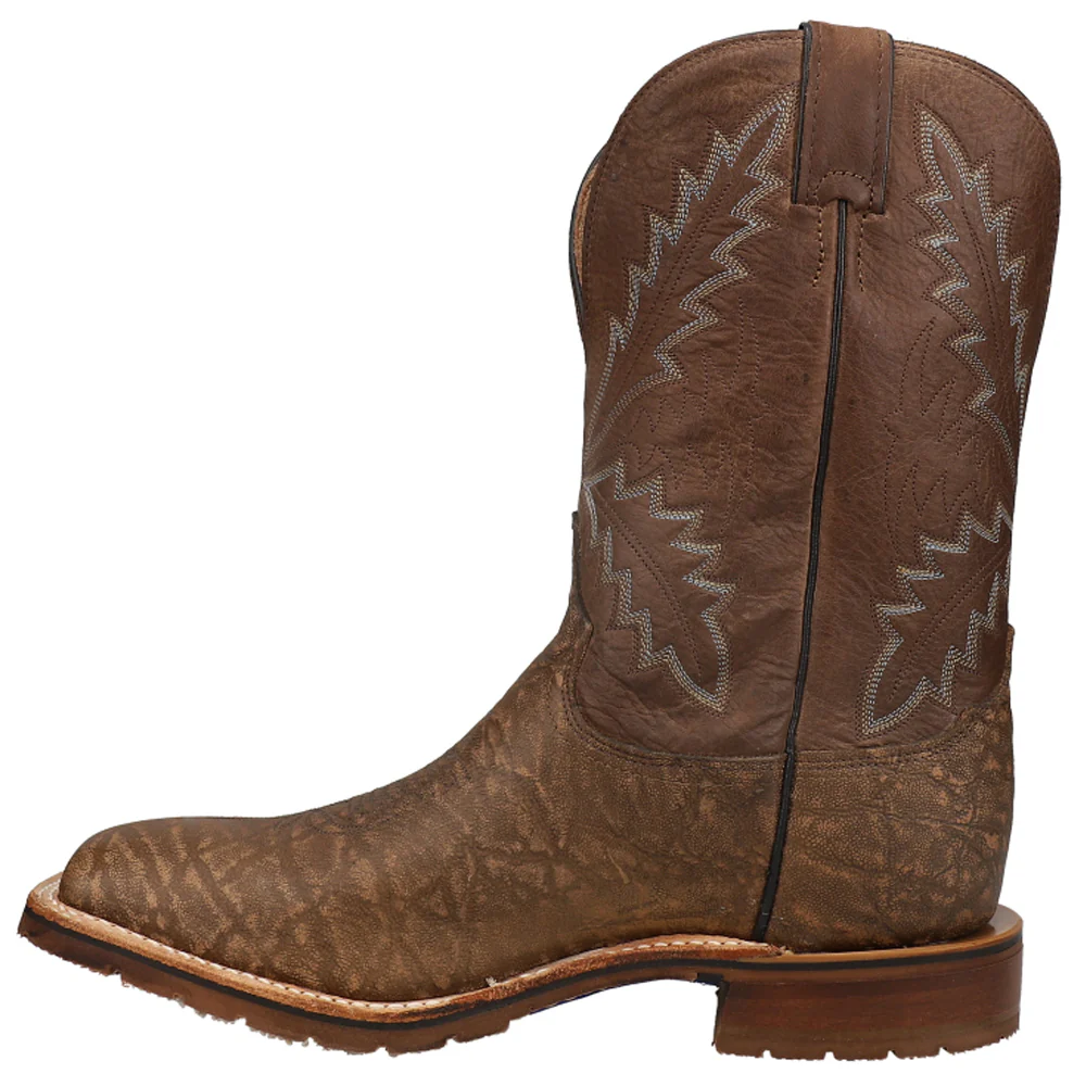Bowie 11 Inch Square Toe Cowboy Boots - Image 3